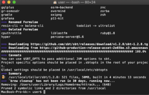 Scalaインストール１　homebrew3