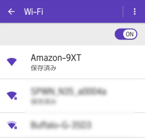 echo dot　Wi-Fi接続