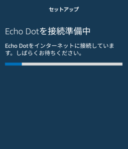 echo dot　接続
