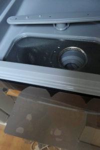 エスケイジャパンの食器洗い乾燥機Jaime　背面フィルター