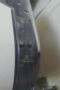 エスケイジャパンの食器洗い乾燥機Jaime　水の量
