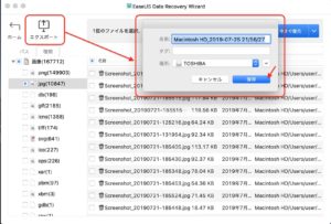 EaseUS Data Recovery Wizard　保存