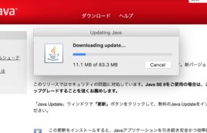 Java8 Update221 アップデート
