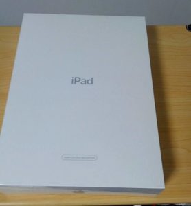 iPad Wi-Fi 32GB-ゴールド（第6世代）　箱