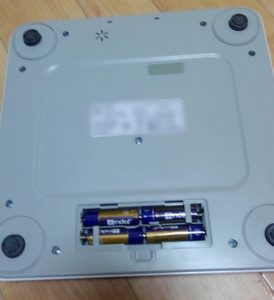 TANITA体組成計　乾電池セット