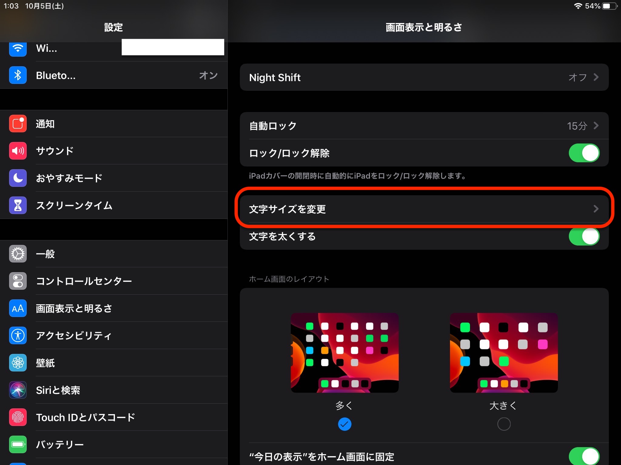 iPadの画面レイアウトや文字の大きさを変更する | ハジカラ
