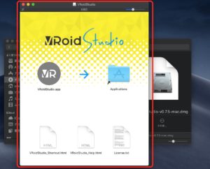 VRoid Studio〜 v0.7.2　インストーラー