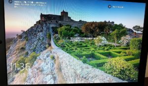 Windows10ロック画面 詳細カレンダーの場合