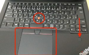 Lenovoの「ThinkPad E480」　キーボード