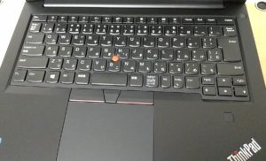 ThinkPad E480　キーボード　赤