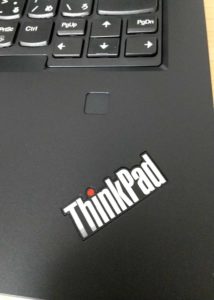 ThinkPad E480　指紋センサー