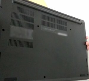 ThinkPad E480　裏