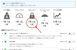 Trusted Advisor　チェック緑