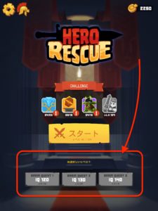 Hero Rescue　追加クエスト