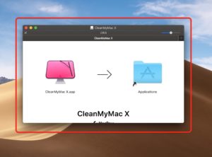 CleanMyMac X　インストーラー起動