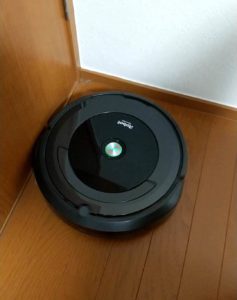 iRobotルンバパーツ交換　起動