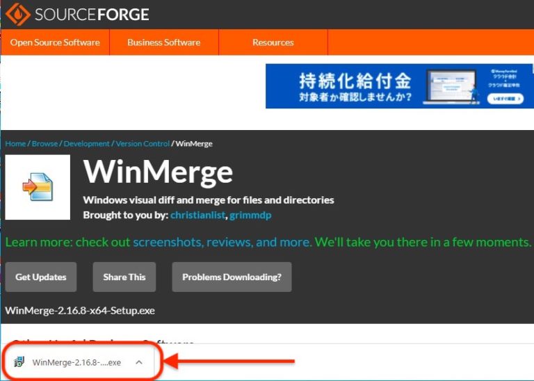 winmerge windows 10