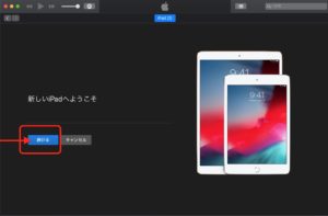 iPad Mac接続　新しいiPad