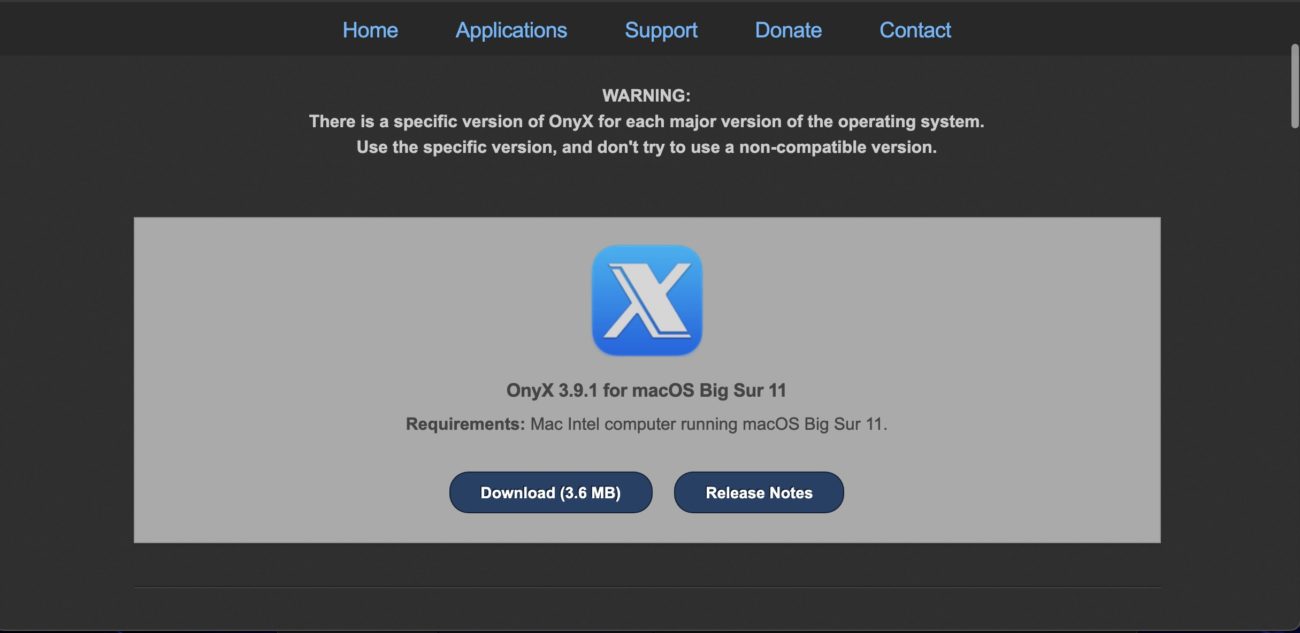 onyx mac cleaner sierra