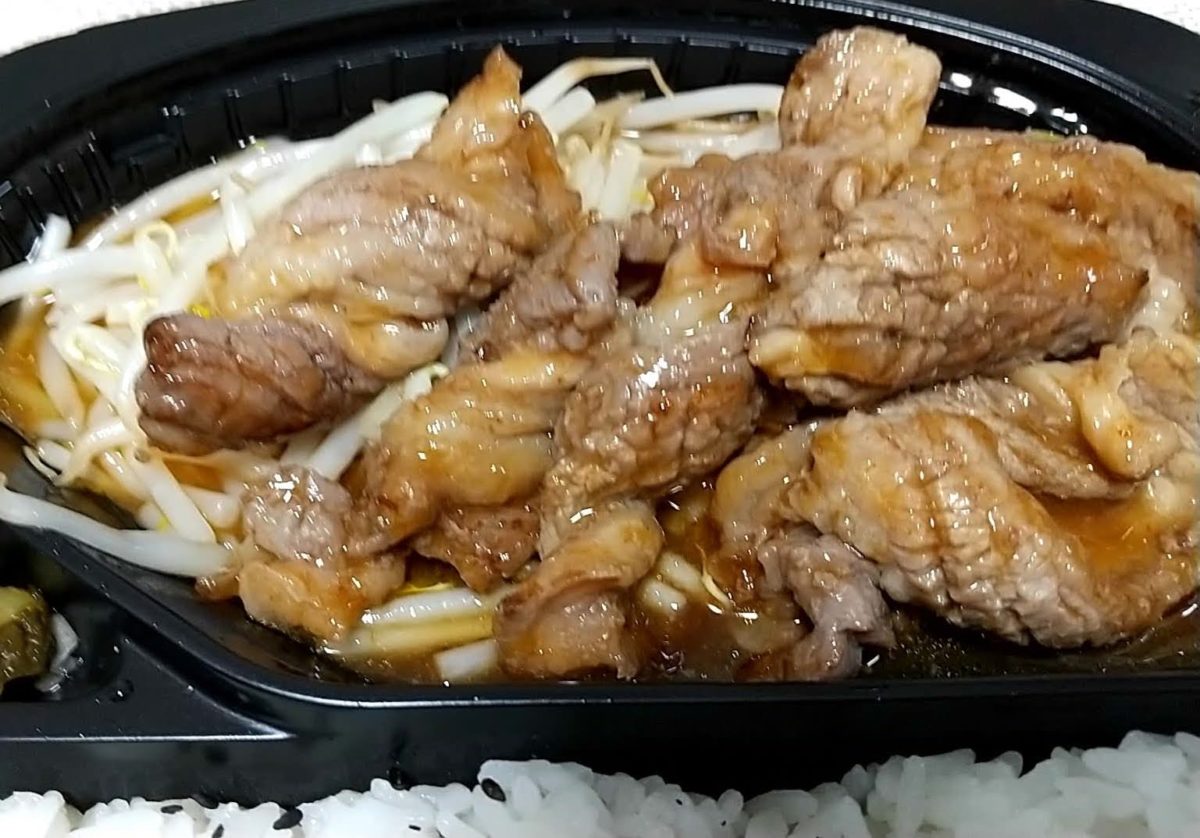 日記 キッチンオリジンの厚切り牛カルビ焼肉弁当 肉シングル をいただく ハジカラ