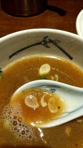 麺屋武蔵つけ麺　スープ割