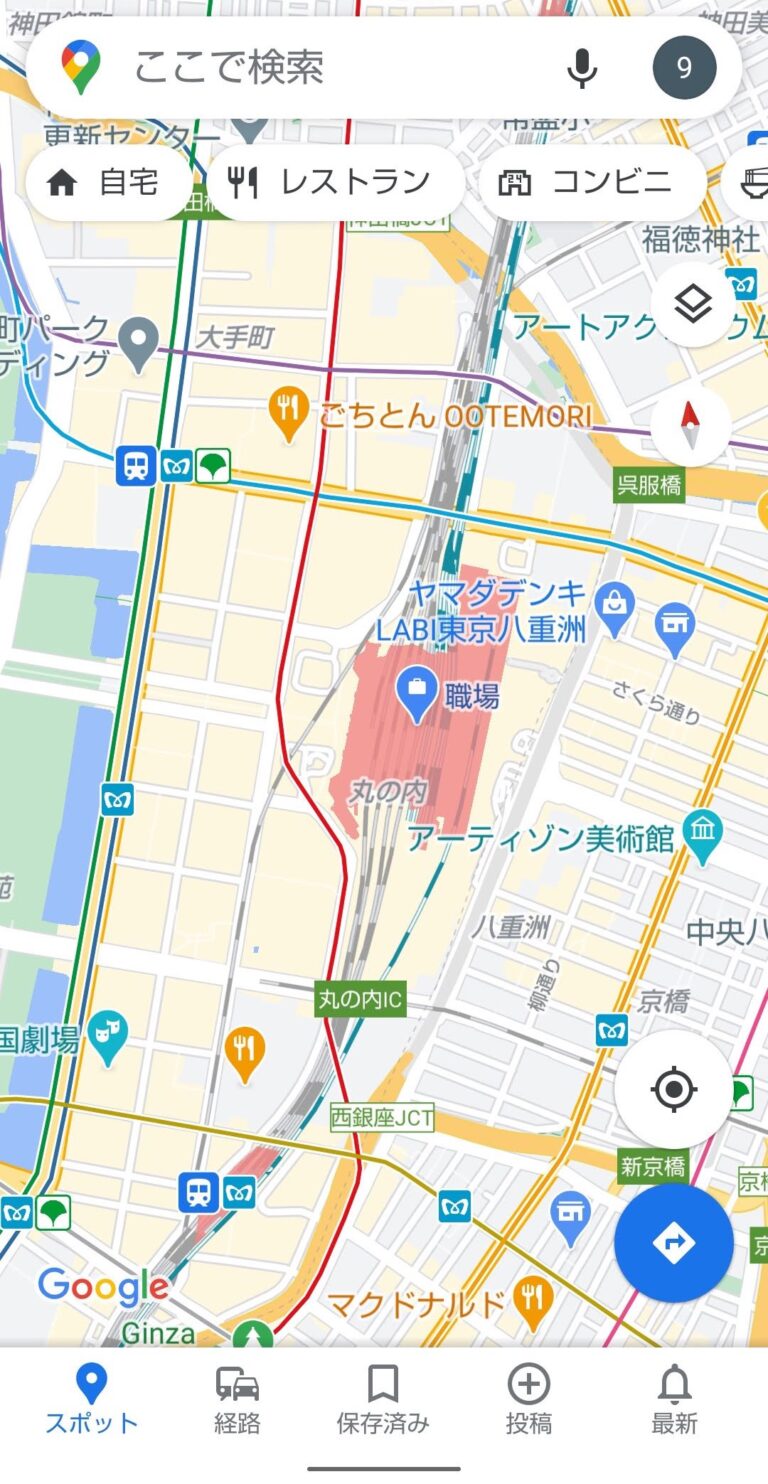 google マップ 地図 の 詳細 自転車