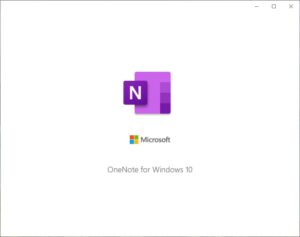 OneNote for Windows 10　読み込み