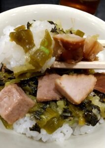 喜多方ラーメン坂内　高菜と焼豚