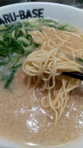一風堂SHIROMARU-BASEランチ　麺