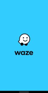 Androidアプリ　Waze　起動後