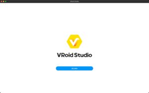 VRoid Studio正式版インストール　起動