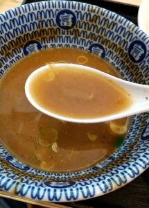 松戸富田製麺 三井アウトレットパーク木更津店　特製つけめん　スープ割
