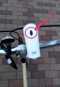 DCM　自転車用前照灯　ライトオン
