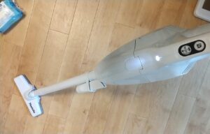 マキタ充電式クリーナー【CL107FDSHW】　交換後使用