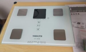 YAMAZAN山善　HCF-40　体組成計　本体ガラス