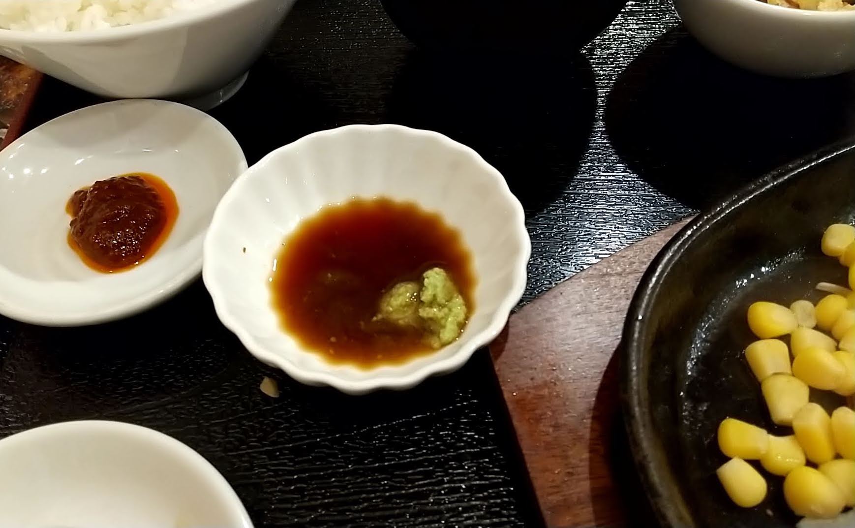 ビッグシェフ亭　熟成赤身牛ステーキ定食　ソース選択