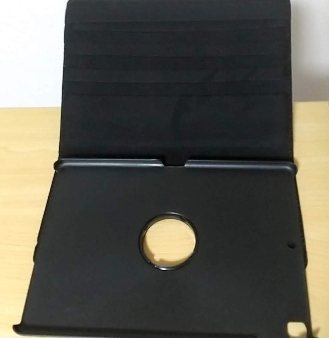 iPad 360度回転保護ケースカバー　開く2