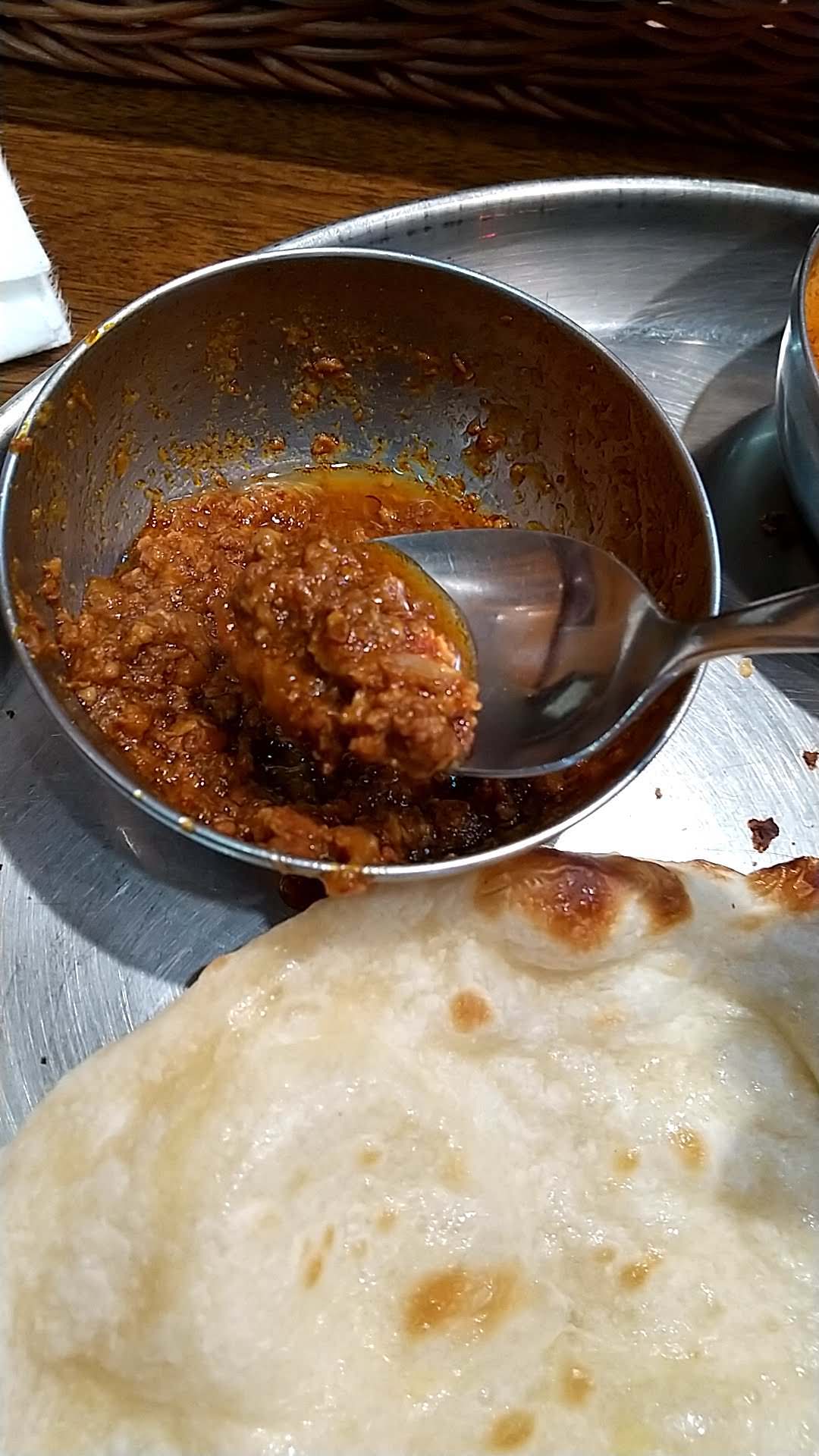 ターリー屋大森店  キーマカレー挽肉