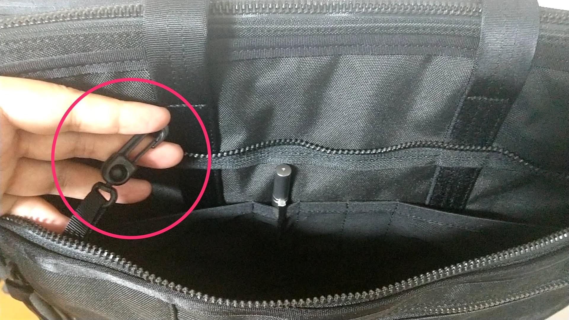 ポーターのインタラクティブ トートバッグ【536-16155】　キーフック