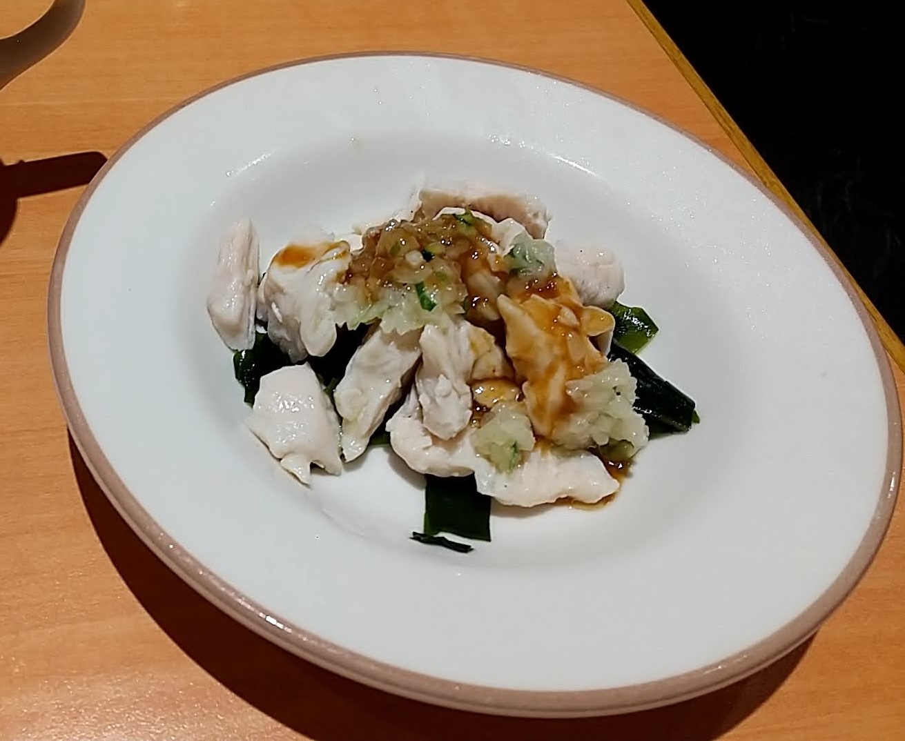 サイゼリヤ　とりささみとソース