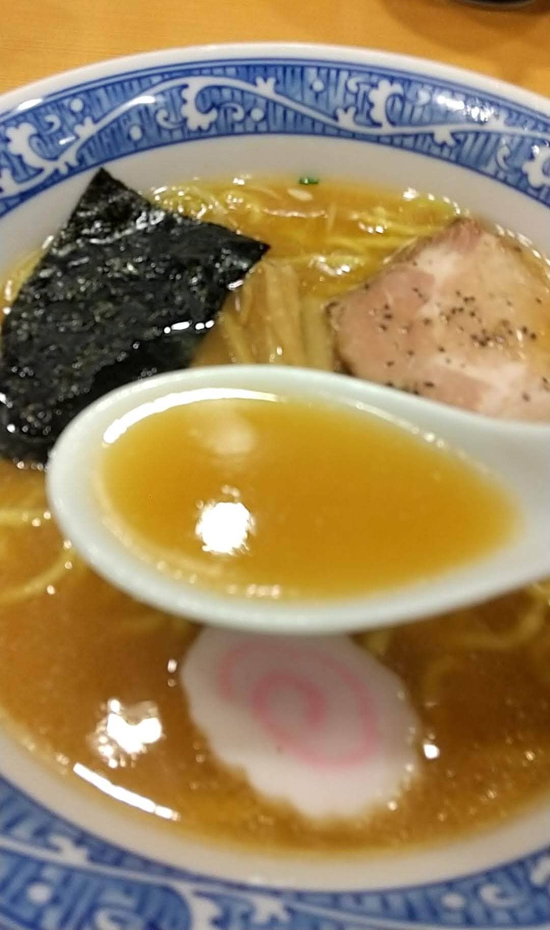 中野 青葉　中華そば　スープ