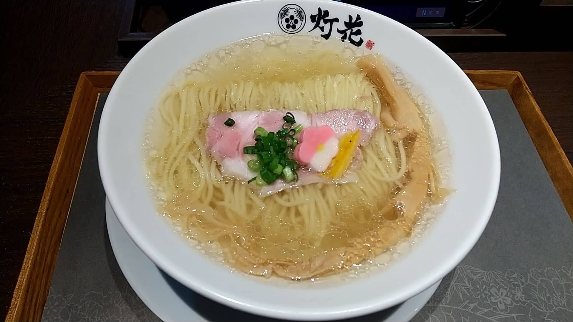 鯛塩そば 灯花　鯛塩らぁめん