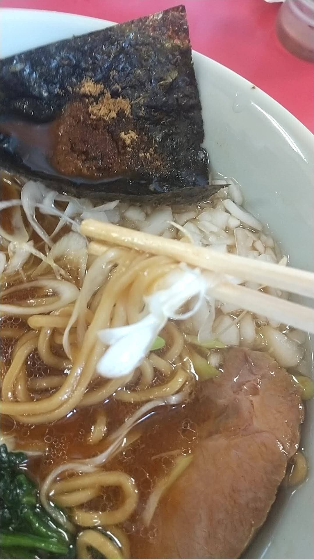 山岡家　限定　和節とんこつ醤油ラーメン　ネギ