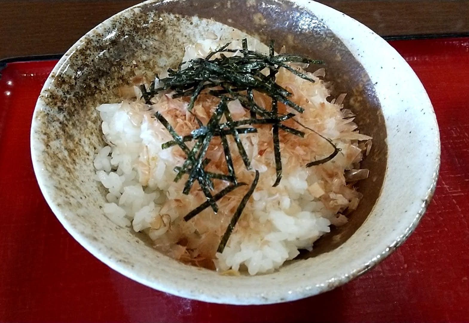 小菅の湯　生わさび丼　ごはん