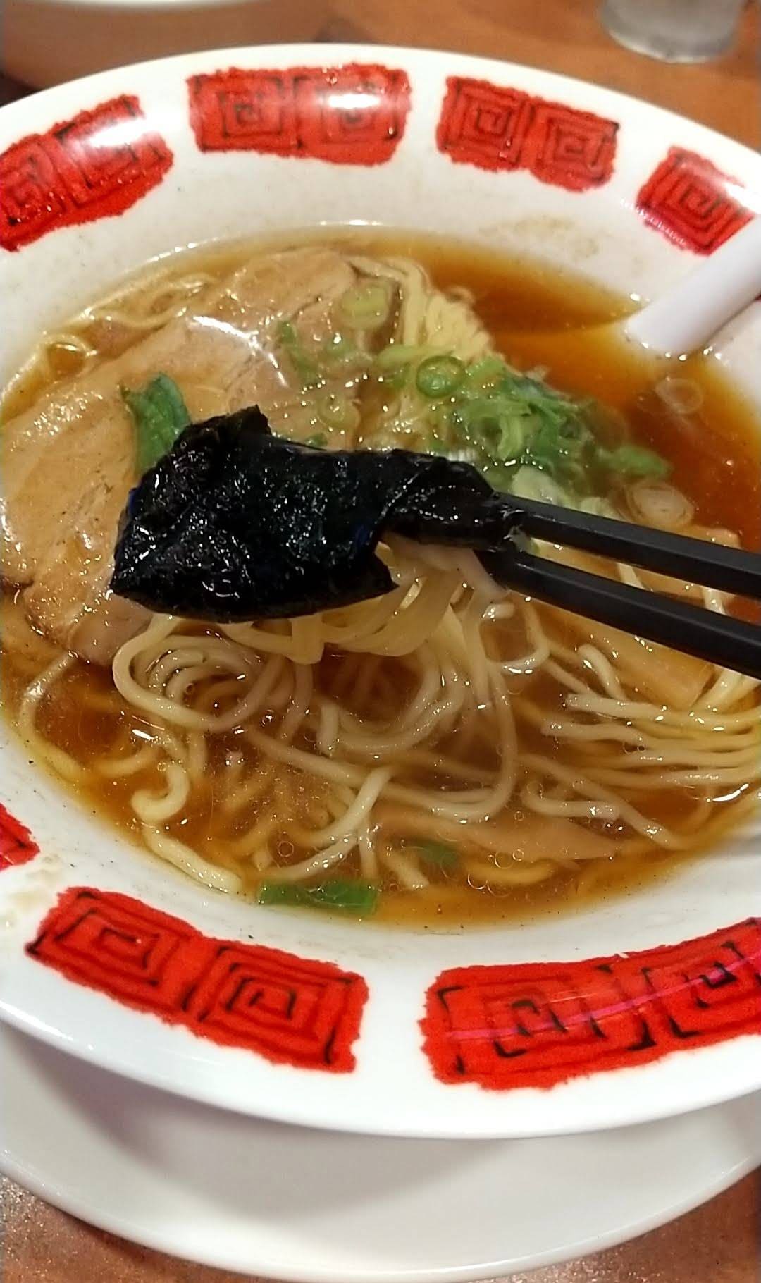 バーミヤン　ラーメンセット　ノリ