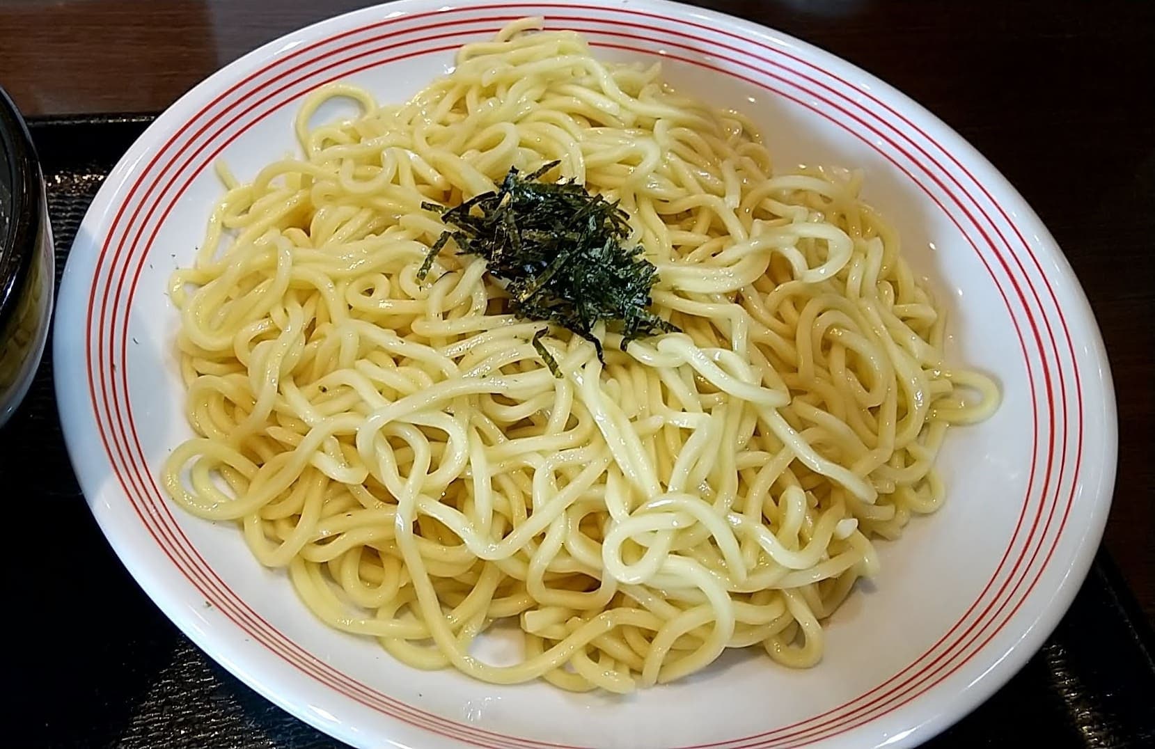 リンガーハット　鶏白湯つけ麺　麺大盛り