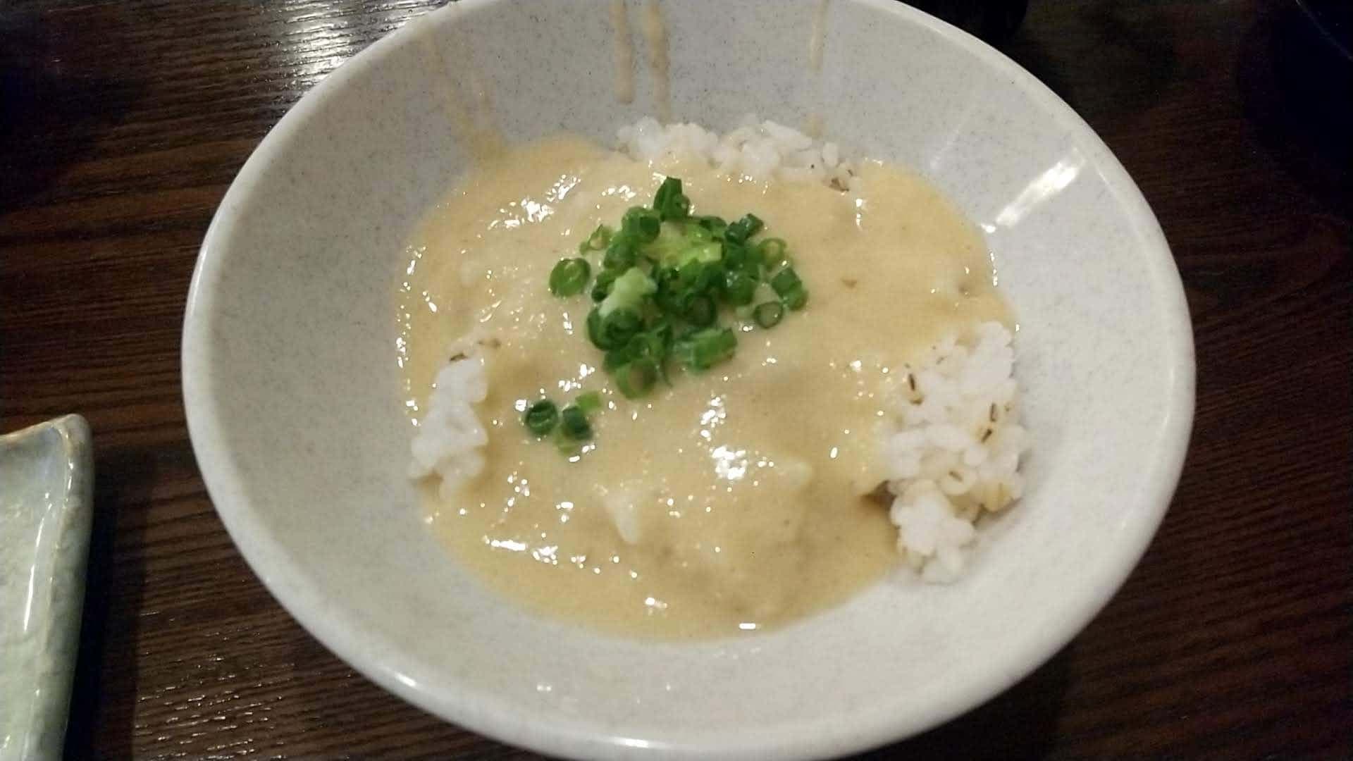 とろろ汁の丁子屋　本陣　とろろご飯