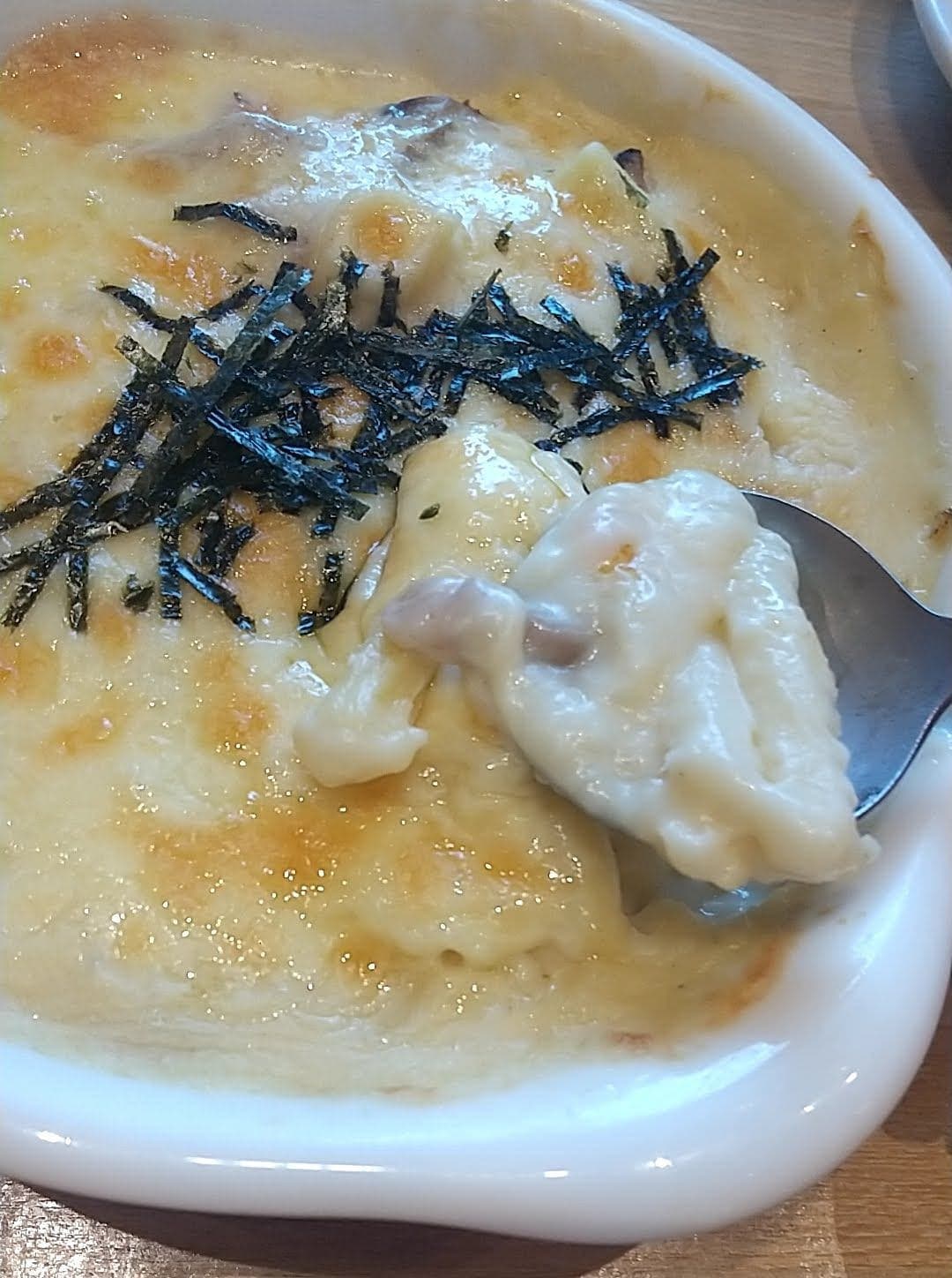 コメダ珈琲店　コメダグラタン　食べる