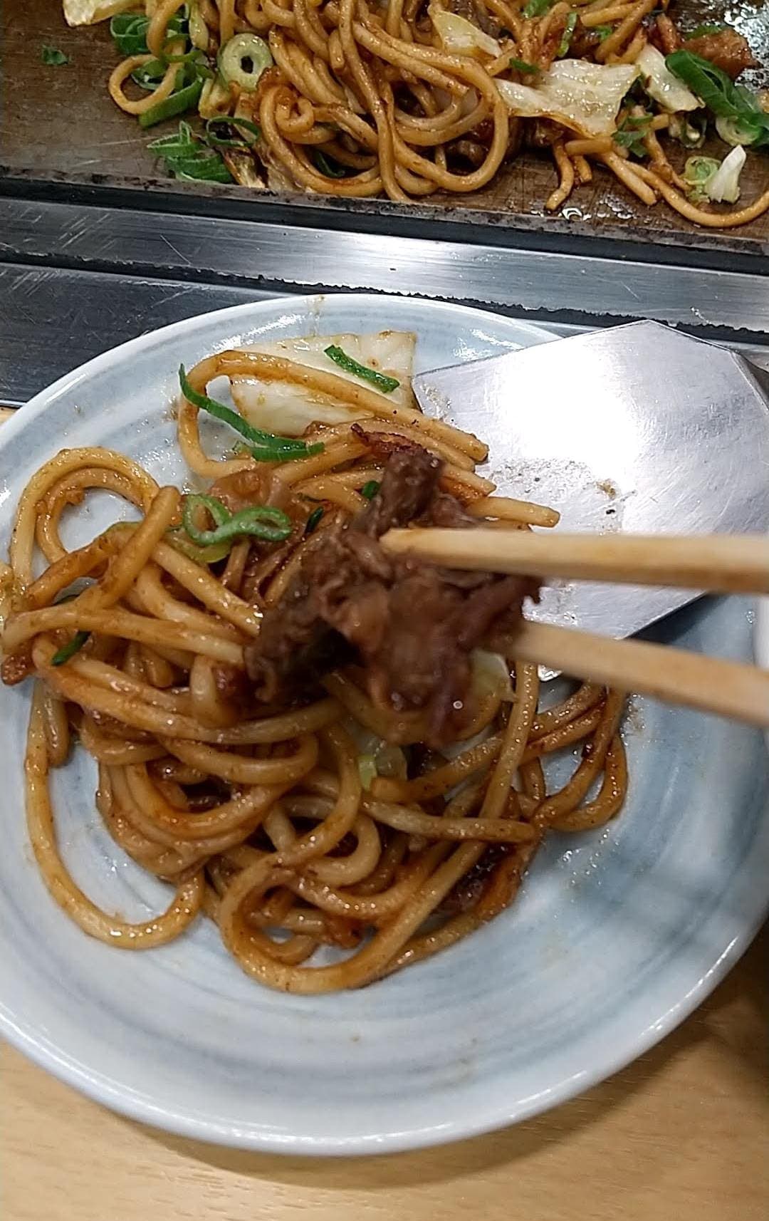 長田本庄軒　ぼっかけ焼きそば 牛すじ