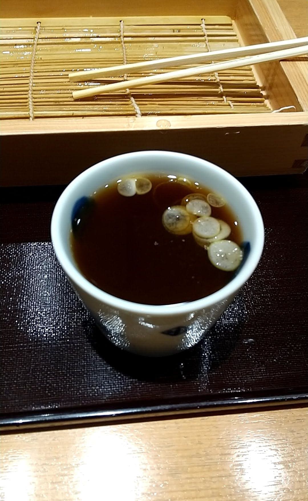 越後長岡小嶋屋 そば湯